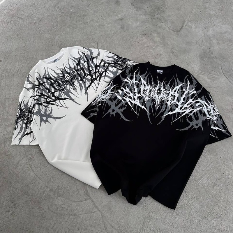 Y2Kゴスストリートウェアブランド、ユニセックスオーバーサイ - Streetwear Brand Font のレビューと価格