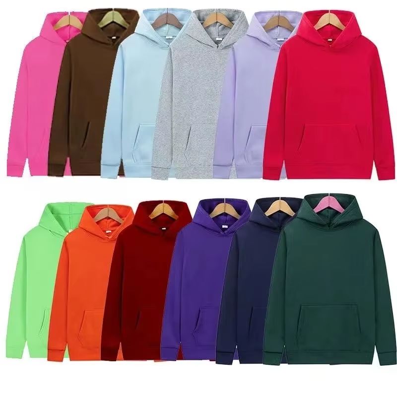 男性女性パーカースウェットファッション無地赤黒グレーピンクフ - Streetwear Brand Hoodies のレビューと価格