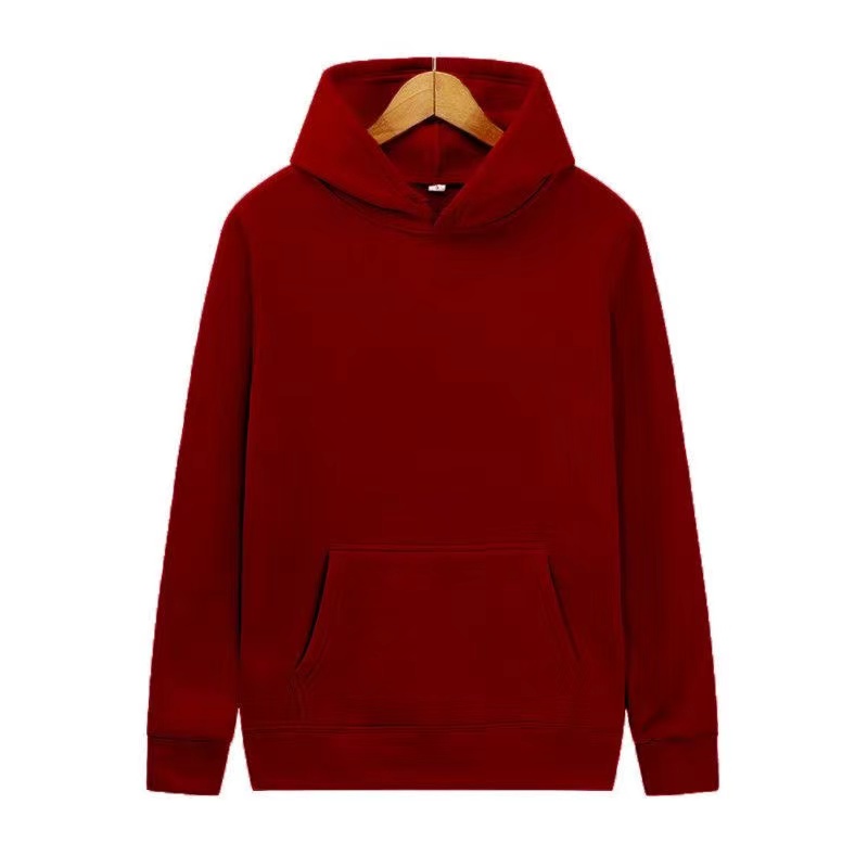 男性女性パーカースウェットファッション無地赤黒グレーピンクフ - Streetwear Brand Hoodies のレビューと価格