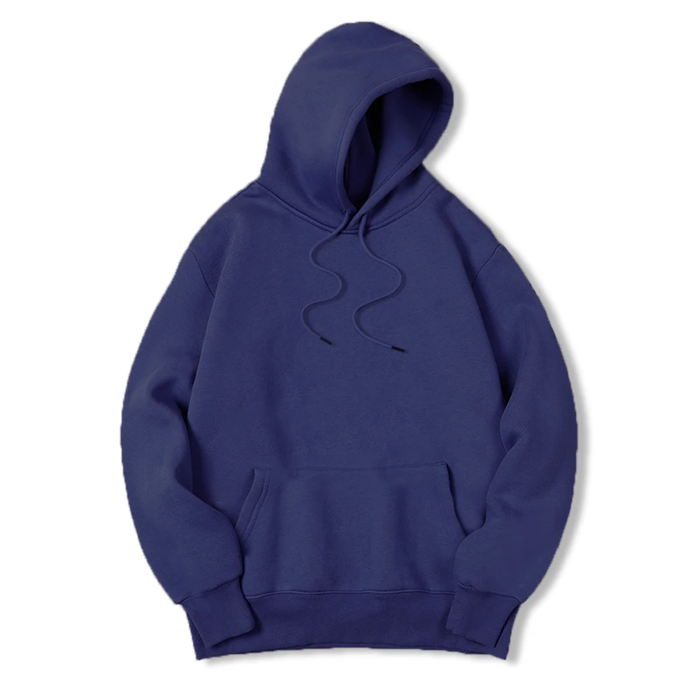 メンズ無地フード付きセーター 暖かいウール製 ファッションス - Streetwear Brand Hoodies のレビューと価格