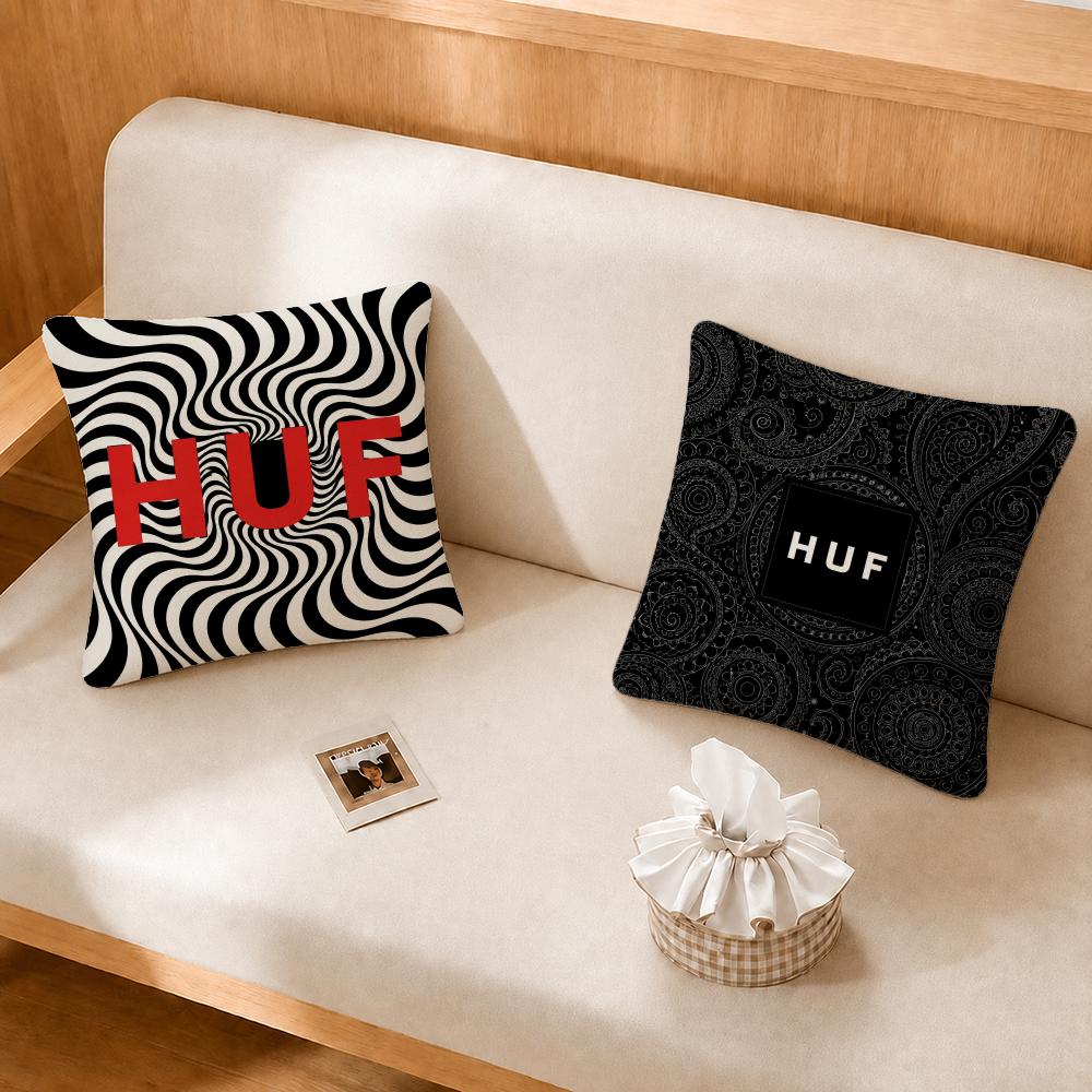 ストリートウェアブランドHUFクッションカバー、柔らかいプラ - Streetwear Brand Home Decor のレビューと価格