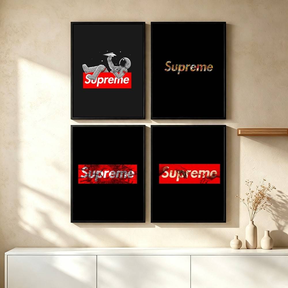 S-Supreme（ストリートウェアブランド）のポスター。防 - Supreme Brand Streetwear のレビューと価格