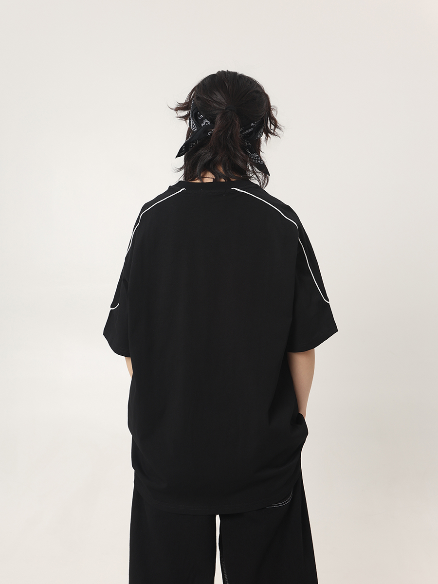 BETEBULE トレンディブランド分解デザイン半袖メンズル - Streetwear Brand Drops のレビューと価格