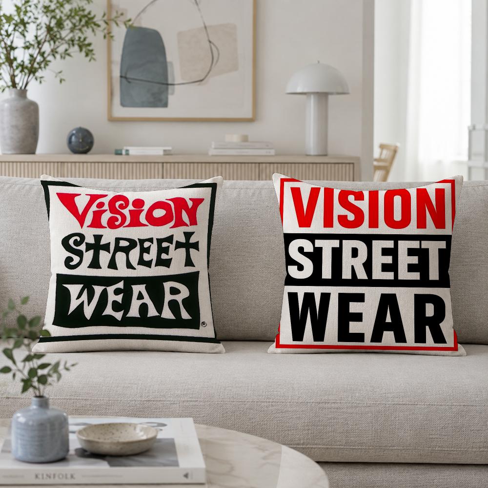 有名ブランドV-Visionストリートウェアのクッションカバ - Streetwear Brand Home Decor のレビューと価格